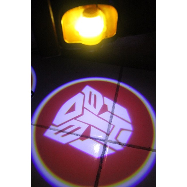 led Logo Pintu Projektor Transformer Untuk 2 Pintu