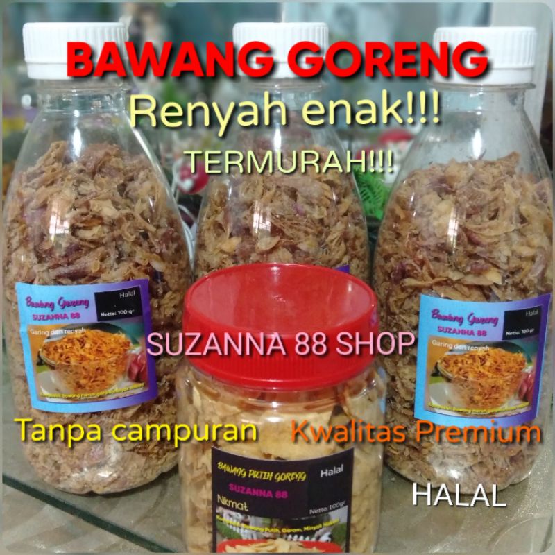 BAWANG GORENG ASLI TANPA CAMPURAN ENAK