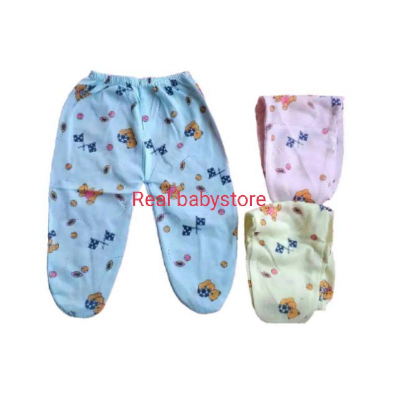 6 PCS Celana Panjang Bayi Tutup Kaki