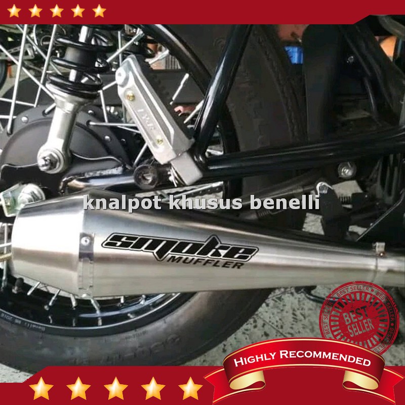 Jual knalpot Benelli cafe racer 152