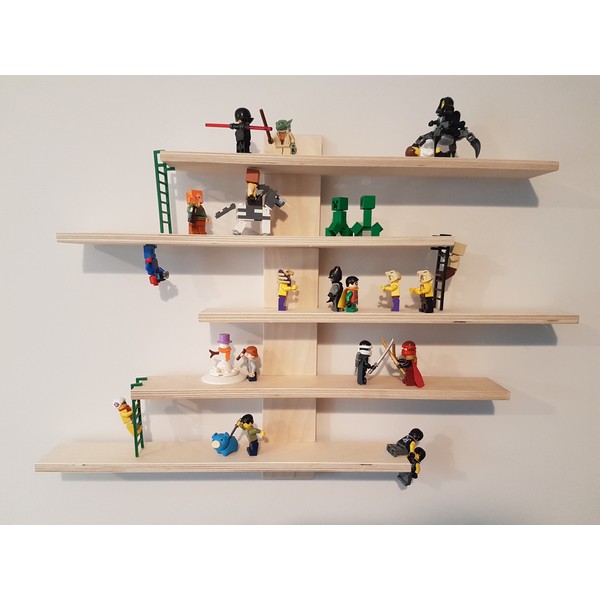 LUSTGT Rak Dinding Pajangan Mainan