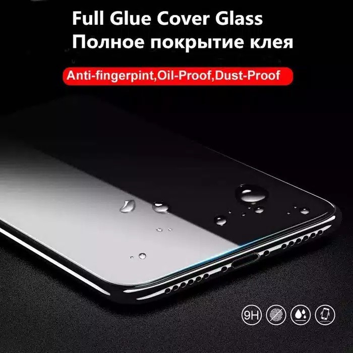 Tempered Glass Colour XIAOMI REDMI 5 PLUS Anti Gores Kaca Full Layar Premium Quality