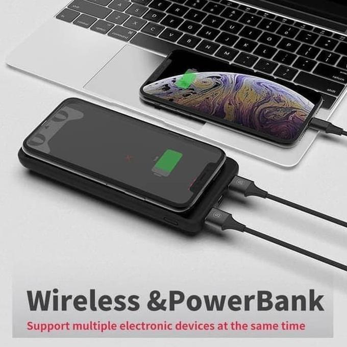 Baseus Wireless PowerBank 10000mAh Digital Display Charger 10000 mAh
