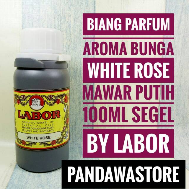 Parfum White Rose-Mawar Putih 100ml By Labor