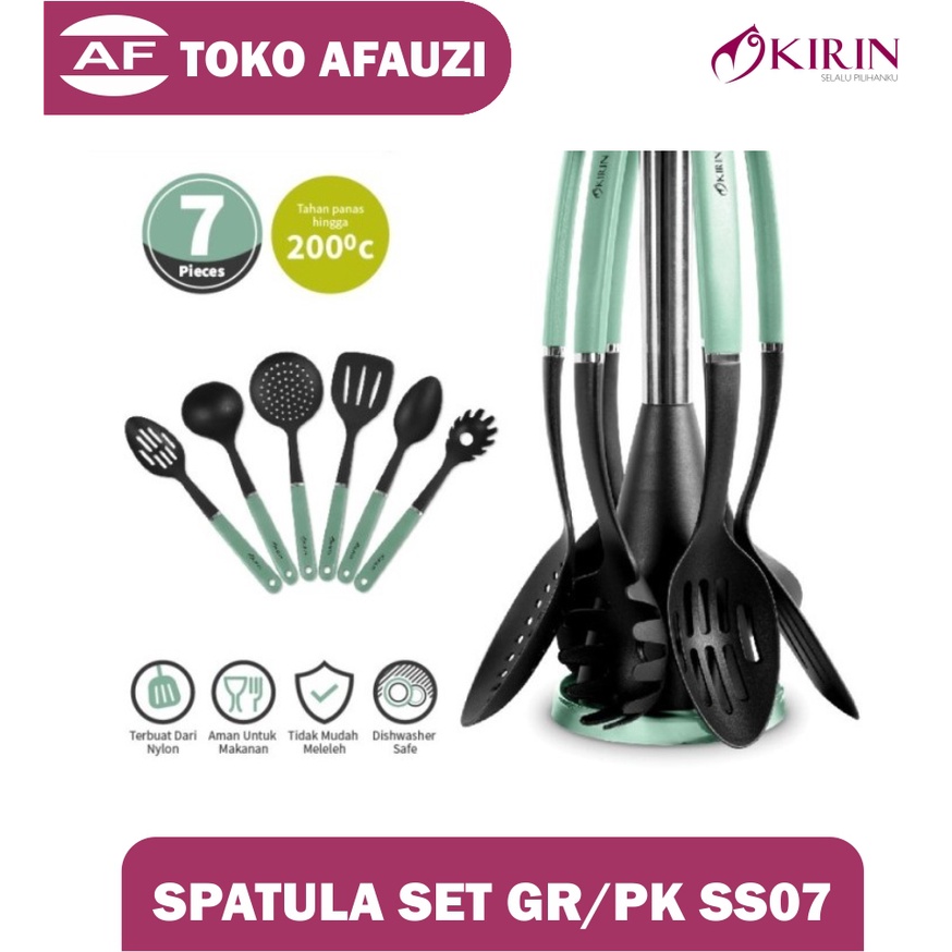 KIRIN SPATULA SET GR/PK SS07