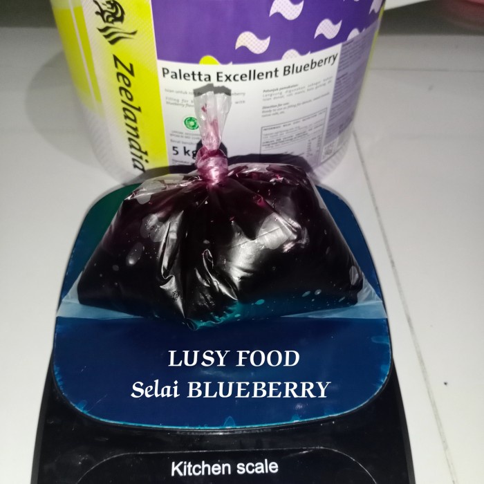 

selai blueberry paletta zeelandia repack 250 gram- halal