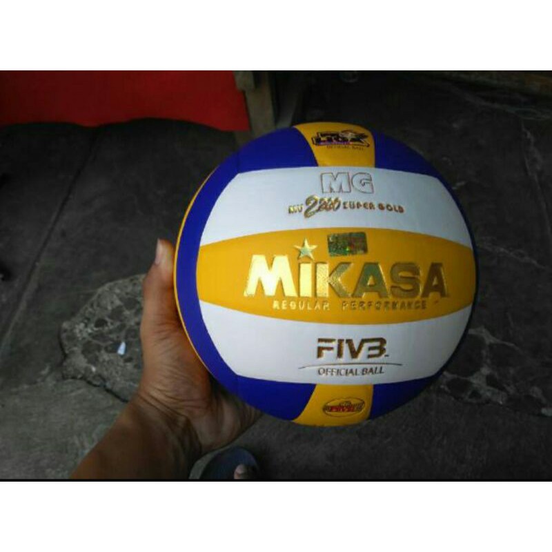 Bola voli/ voly mikasa supergold (bonus jaring + dop)