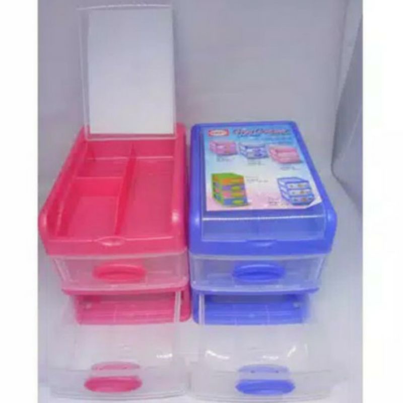 [ ⭐⭐⭐⭐⭐ ] Laci Mini container rak SHINPO susun 3/ 4 /5 FELICIA plastik bagus berkualitas