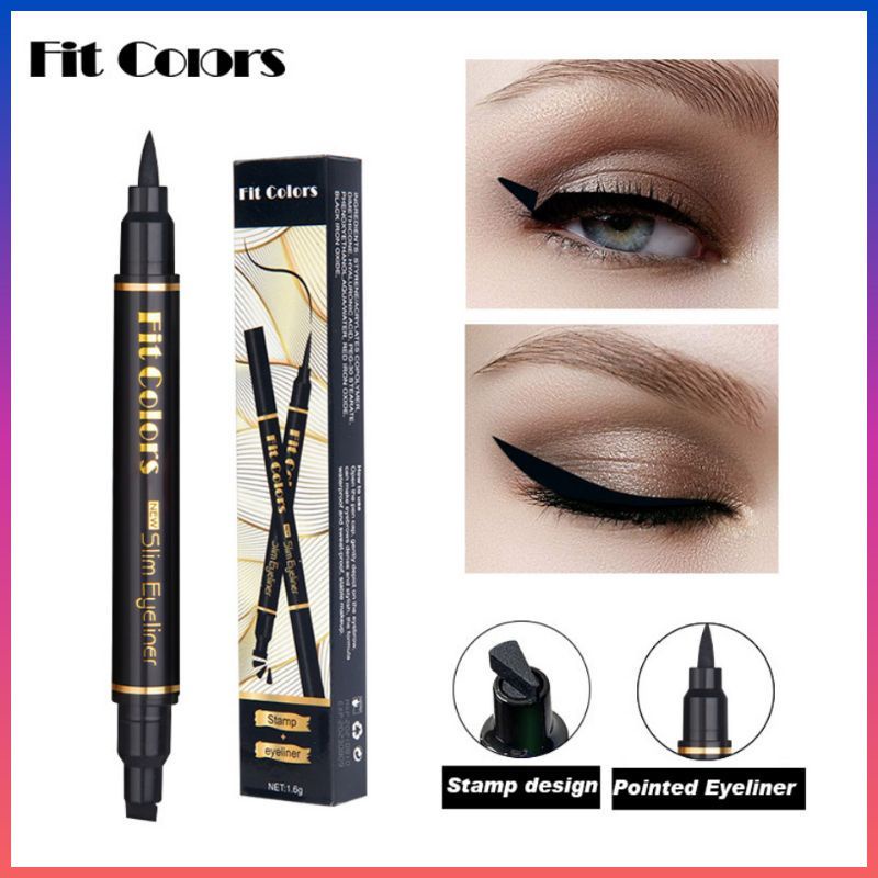 Medan Termurah Waterproof Eyeliner &amp; Eyewing stamp Cmaadu Eyeliner stempel