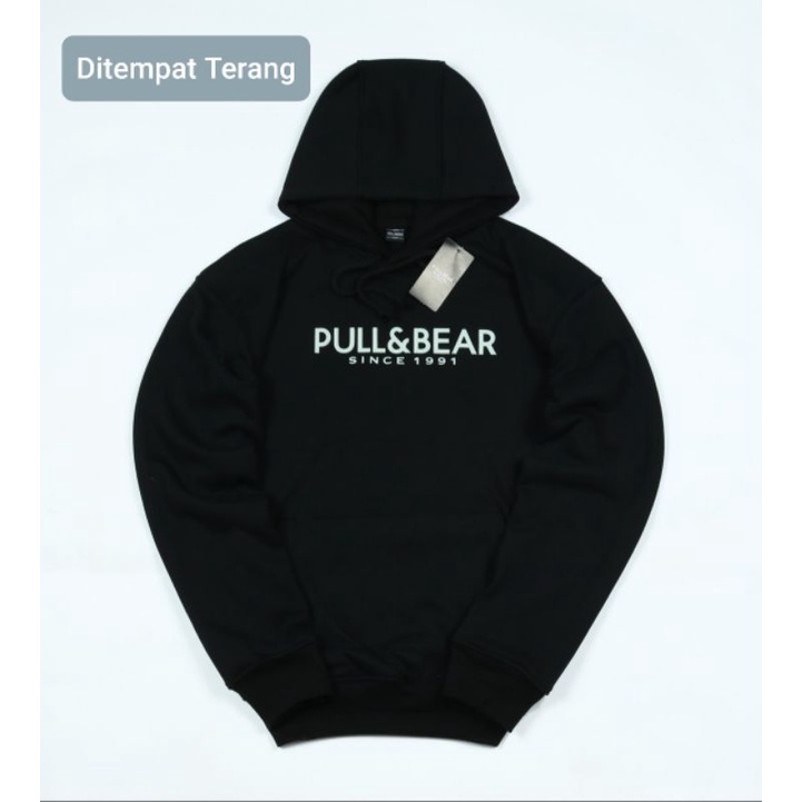 Hoodie Pull And Bear Sablon Glow In The Dark ( Unisex ) Jumbo M - 3XL - COD ( Bayar Ditempat )