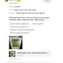 tepung garut 1kg / tepung pati garut / tepung garut / pati garut / aroowroot / aroowroot powder / tepung pati garut / jengkirut / irut / jenang gemi  / obat maag / obat asam lambung / obat sakit perut / obat maag / obat gerd / obat lambung / obat herbal