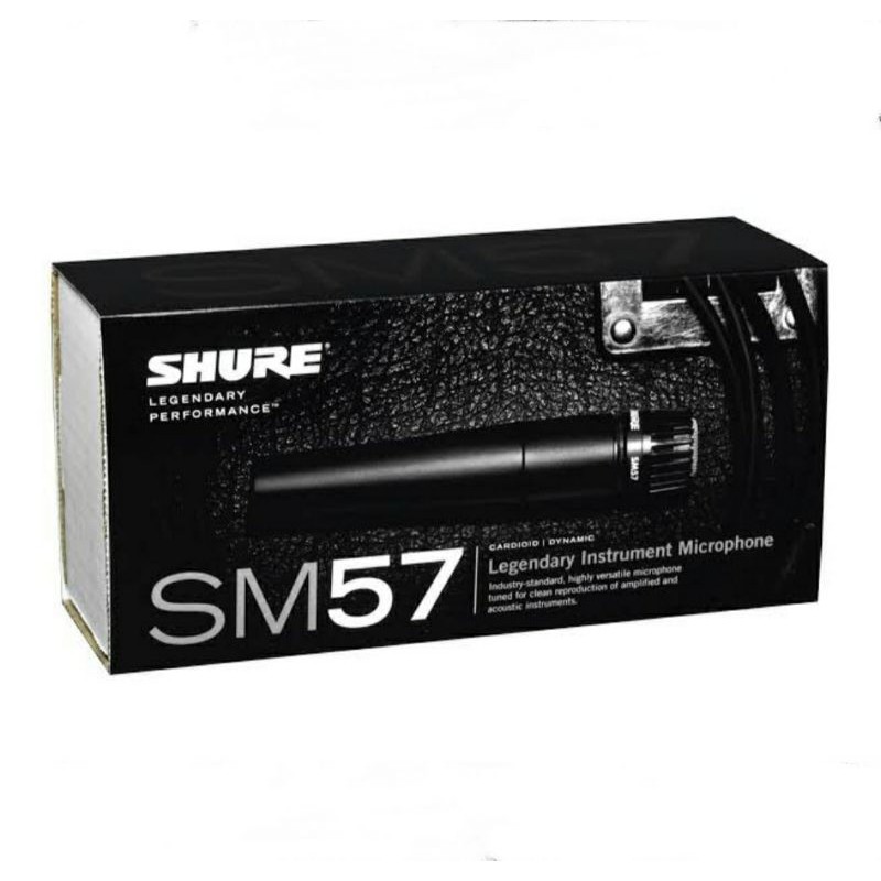 Microphone Dynamic Instrument Shure SM 57LC Original