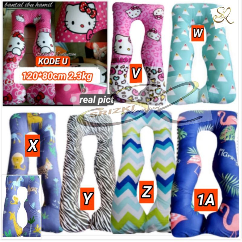 bantal ibu hamil  premium quality 1 set bantal dan sarung