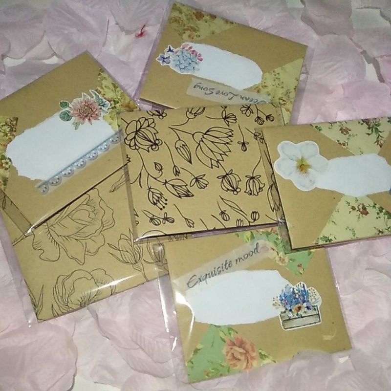 

Envelope Vintage/Amplop Estetik/Kertas Vintage
