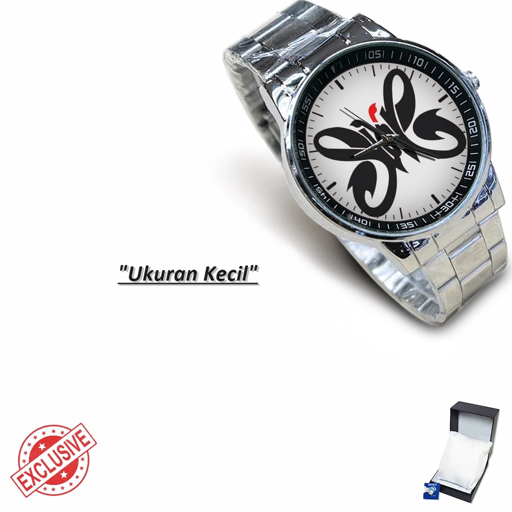 Jam Tangan Rantai Couple SLANK Motif 4