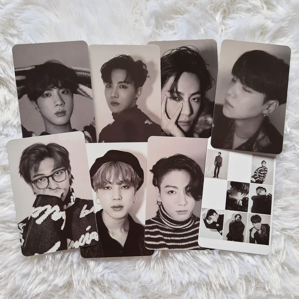 BTS WEVERSE MAGAZINE PHOTOCARD