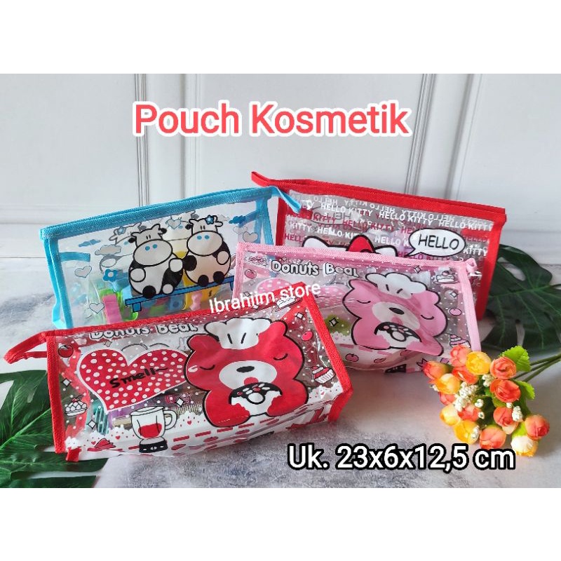 POUCH KOSMETIK MIKA KARAKTER LUCU / POUCH MIKA SERBAGUNA