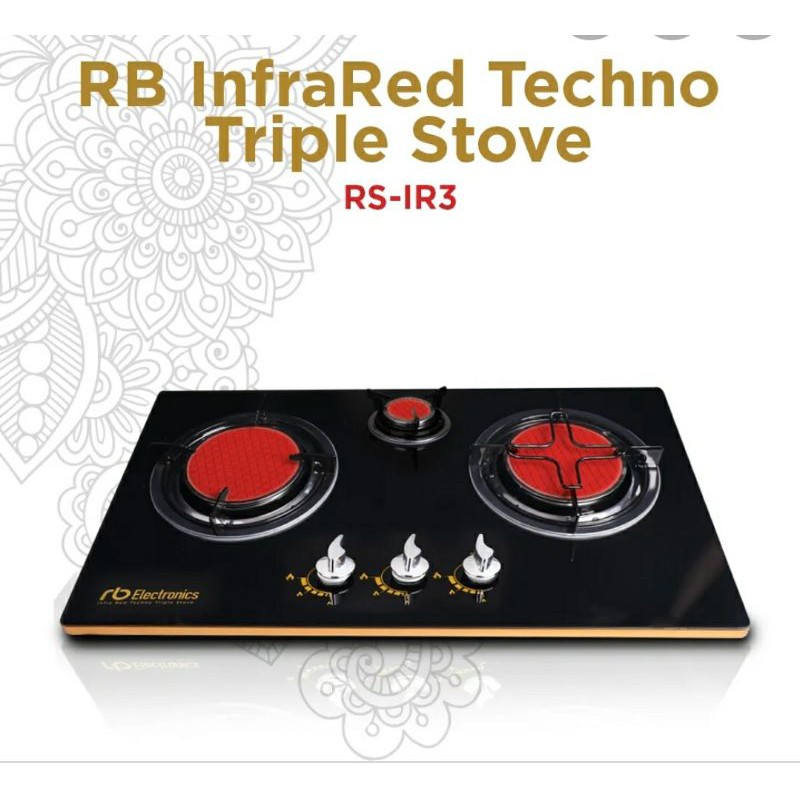 Banting Harga Recooker Infrared Techno Stove / Kompor Infra Merah 3 Tungku dgQqJ8T10D6QG
