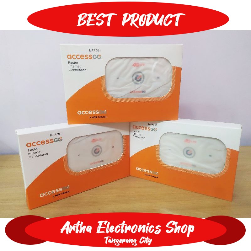 Modem All Operator Mifi 4G LTE Access Go MF-A001 Terlengkap AES