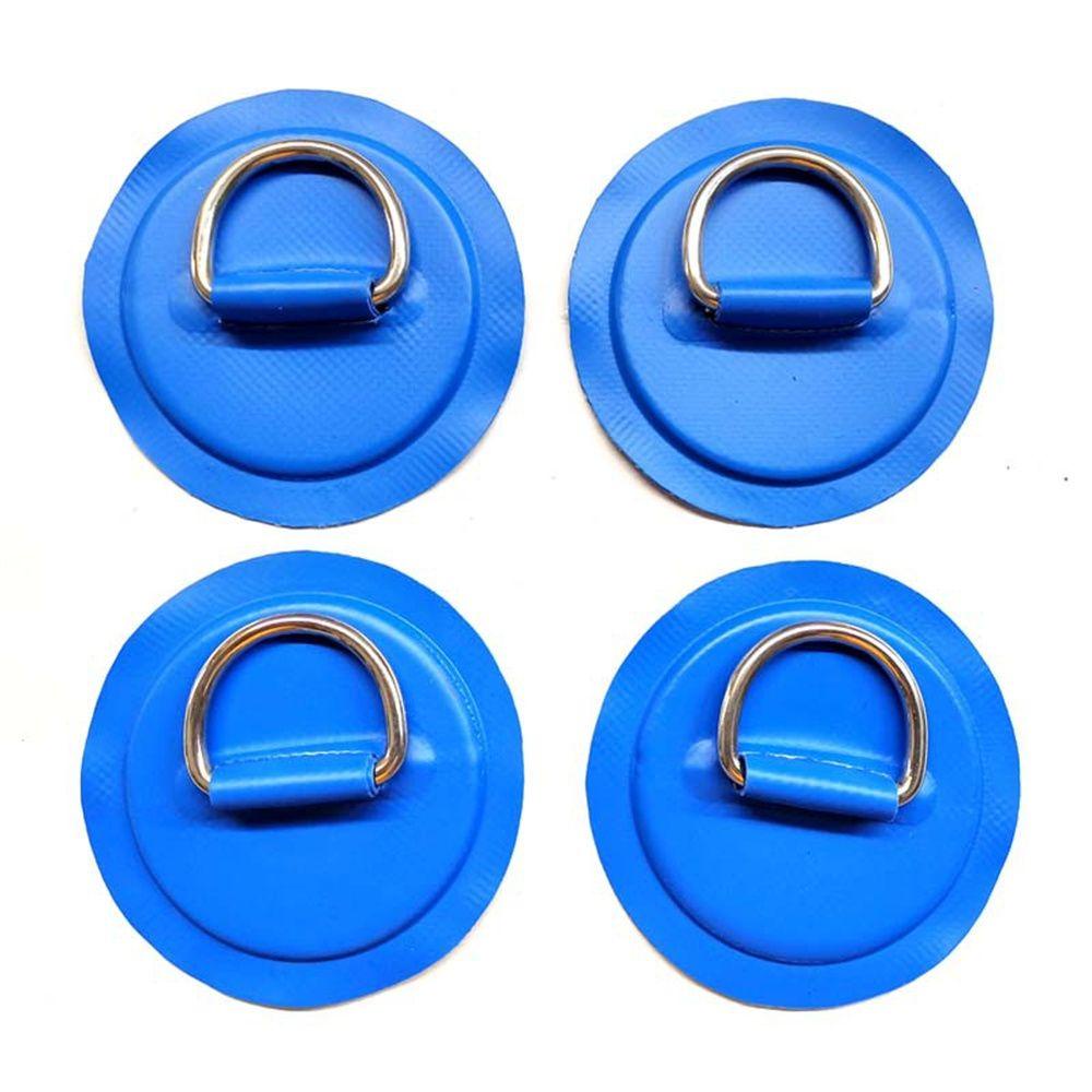 Augustina Papan Surfing Perahu Patch Olahraga Air Laut Stainless Steel Perahu Patch Deck Rigging Sup Bulat Ring Pad