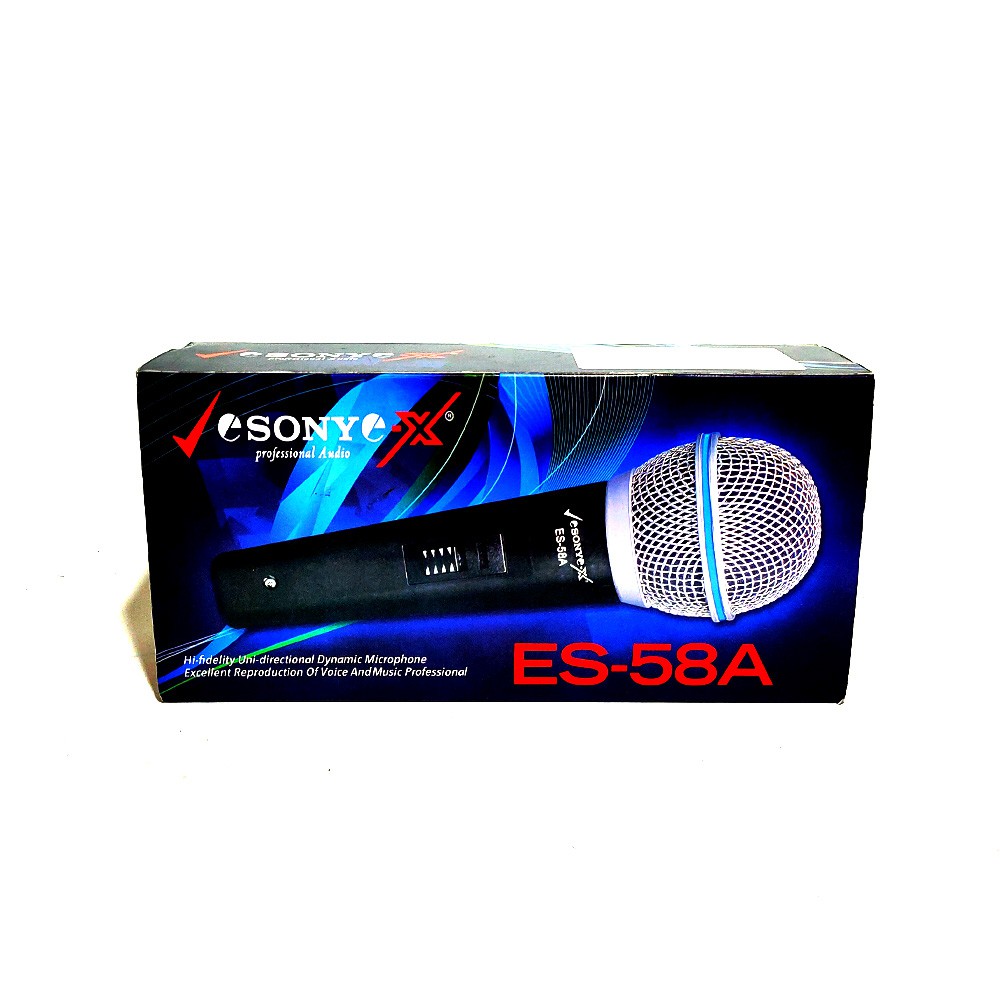 MIC SONY / MICROPHONE SONY / MIC MUSIK / MIC KARAOKE SONY-X ES-58A