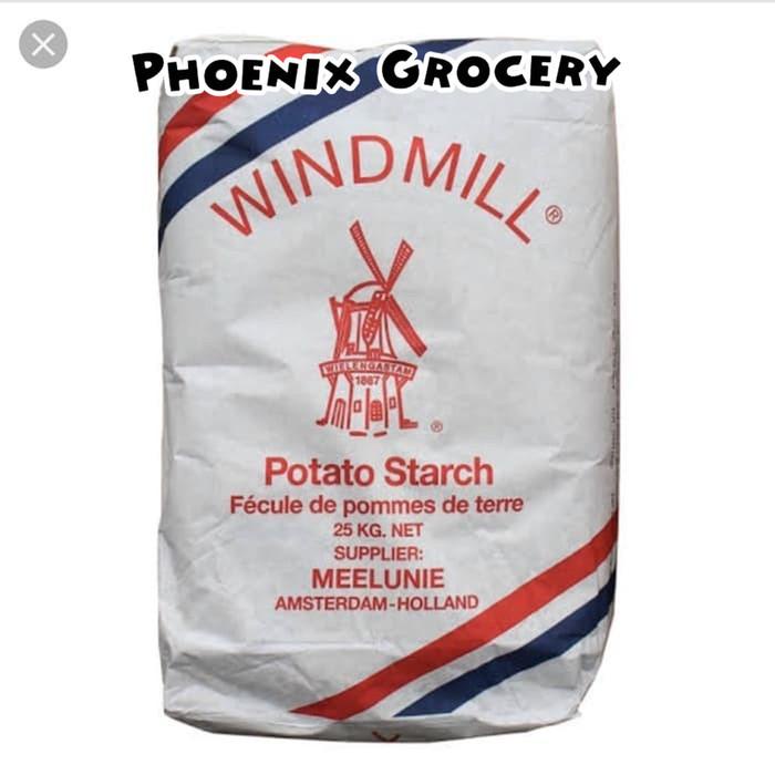 

Gandum / Tepung Potato Starch Sang Fen Windmill 25 Kg Kualitas Terbaik