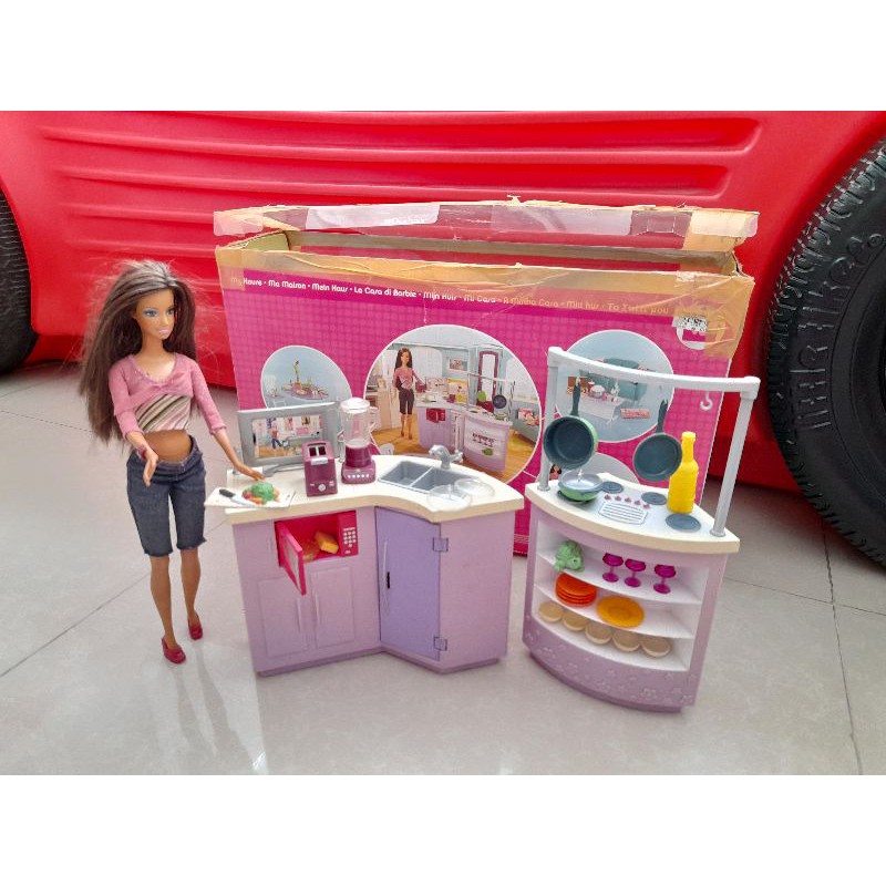 preloved barbie kitchen playset teresa