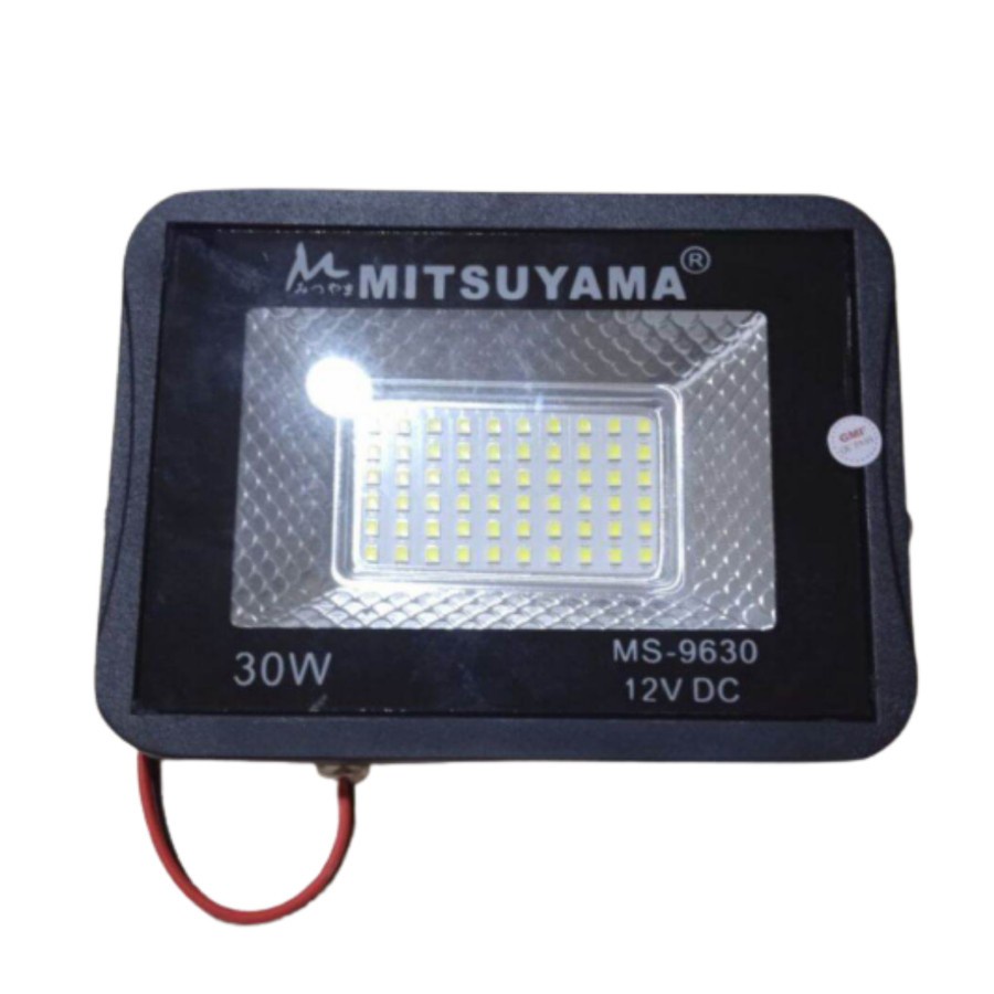 LAMPU SOROT DC 12V 30 WATT PUTIH LAMPU LED TEMBAK 30W WATERPROOF