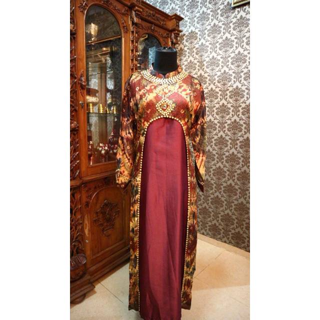 Dress jumputan