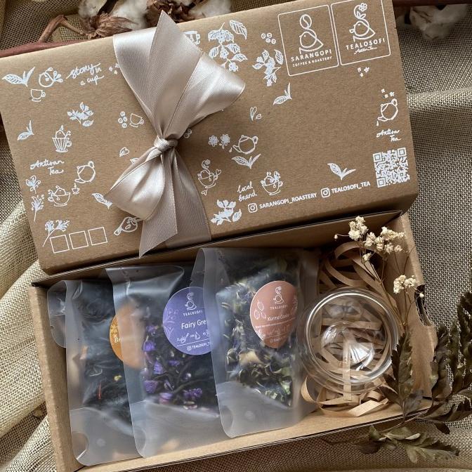 

Tea Gift Set Tealosofi - Healthy Herbal Hampers Kado Souvenir