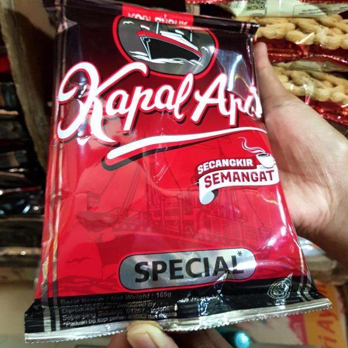 

KOPI KAPAL API/ KOPI HITAM KAPAL API 165 GRAM