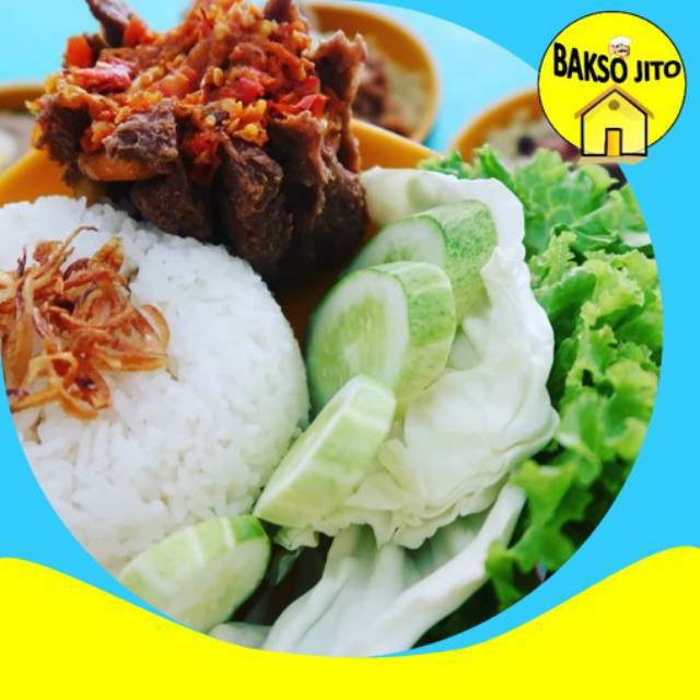 

Bakso Urat plus Bakso Telur Frozen Sambal Penyet, Bakso Jito, Halal