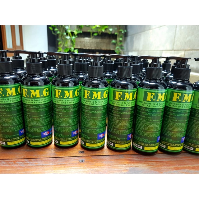 FMG+ Obat Ikan Koi Untuk Flashing Parasit Dan Jamur 100ML ...