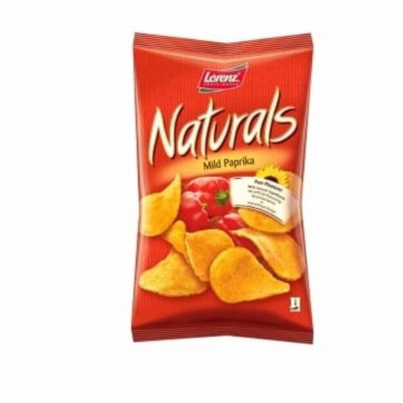 

Lorenz Naturals Potato Chips Mild Paprika 100gr | Keripik Lorens