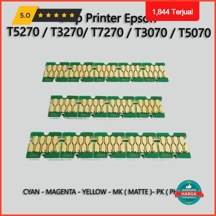 Puncak Promo Chip Printer Epson T5270 T3270 T7270 T3070 T5070 Premium