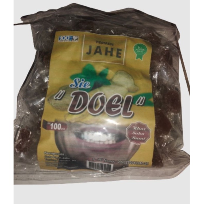 

permen jahe si doel