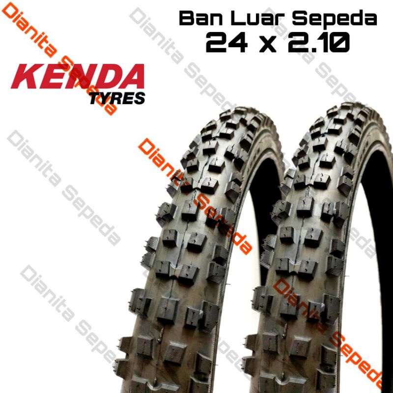 Ban Luar Sepeda MTB 24 x 2.10 Kenda Sepeda Gunung 24 inchi 24x2.10
