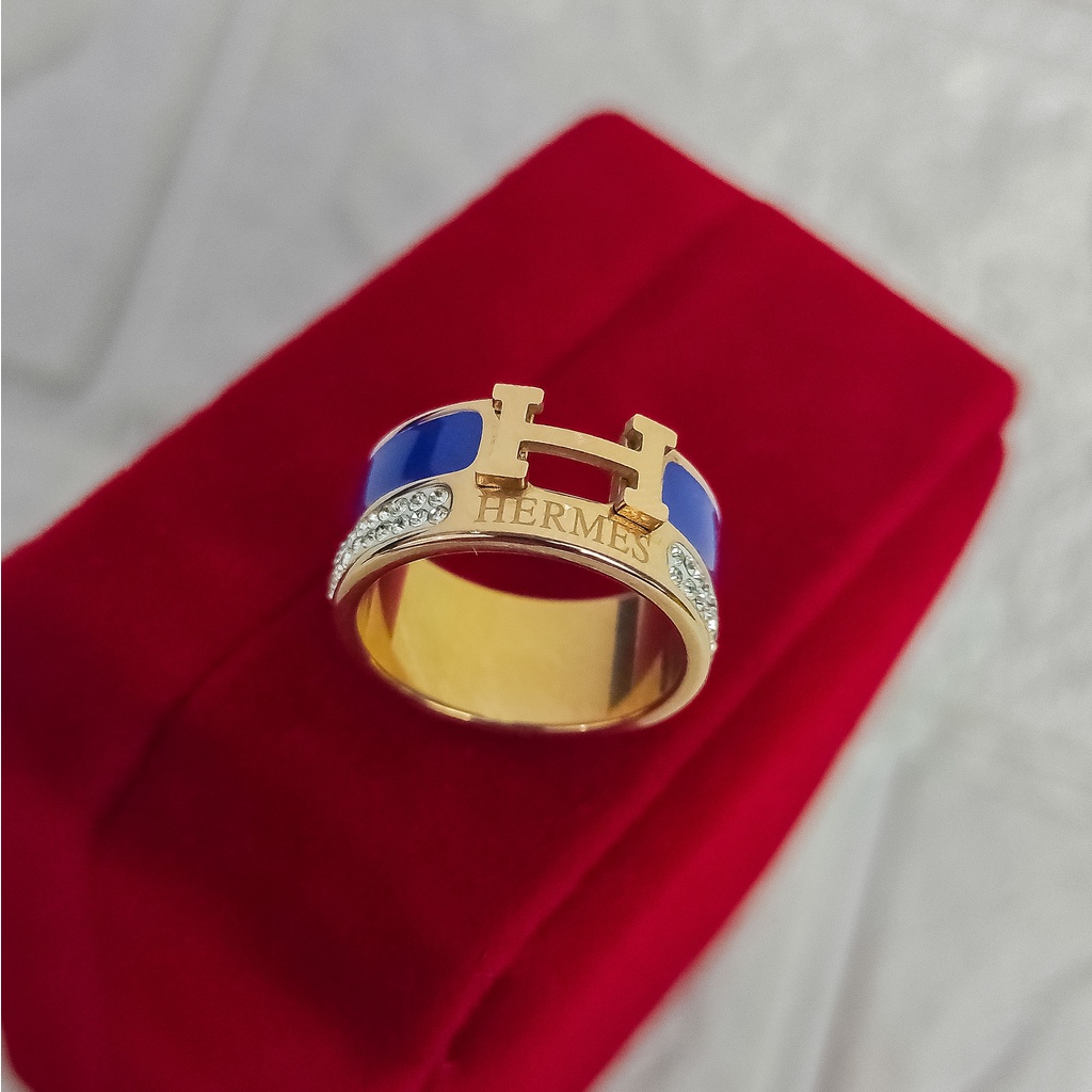 Cincin titanium korea style anti karat