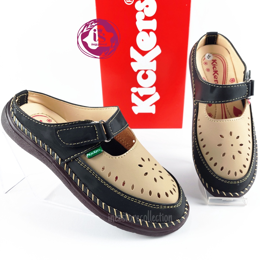 Sandal Wanita Slip On Kickers Terbaru SL09 Murah Harga Grosir