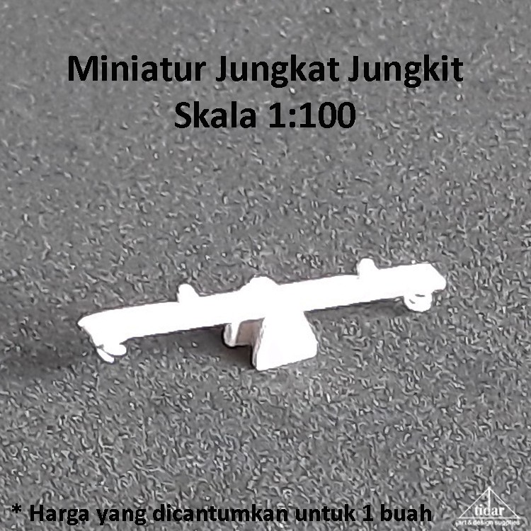 

[MR] Miniatur Maket Jungkat Jungkit / Playground /Taman Bermain Skala 1:100