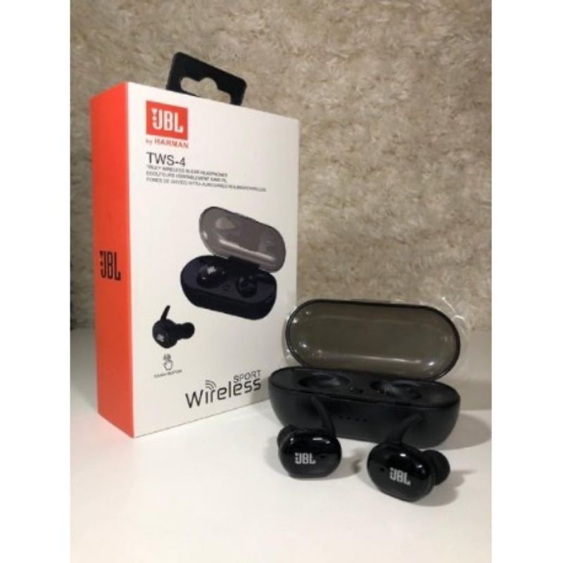 WIRELESS EARPHONE BLUETOOTH JBL TWS 4 STEREO BY HARMAN KARDON JBL TWS4