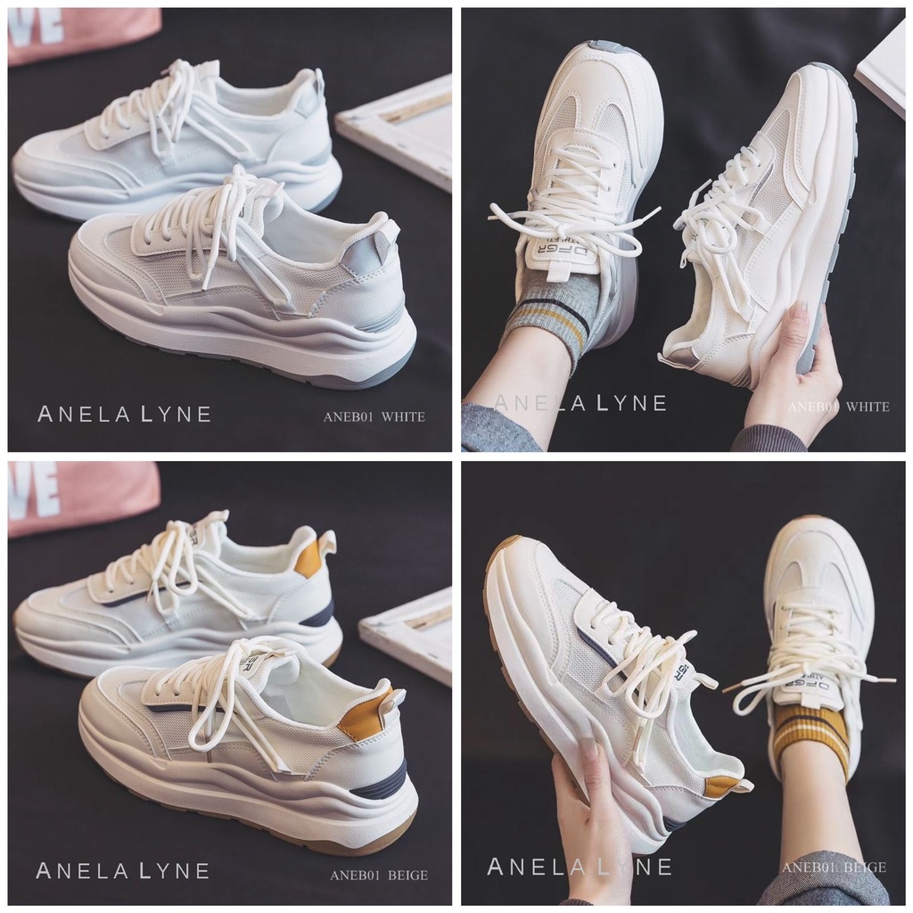 ANELA LYNE SEPATU SNEAKER VERDAD ANEB0 ORIGINAL