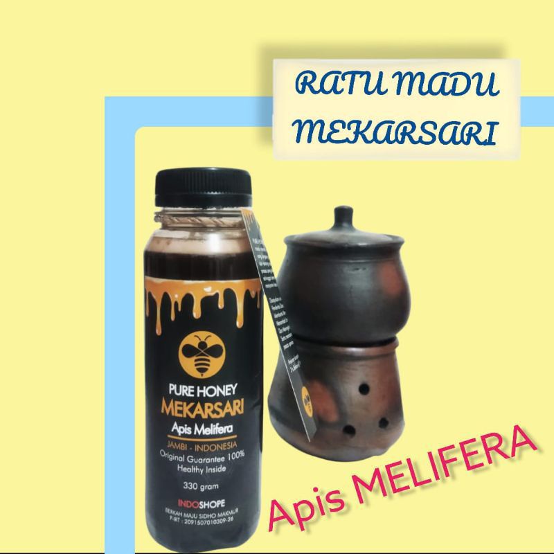 

Madu Hitam - Apis Melifera Ratu Madu Mekarsari