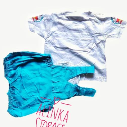 Baju overall anak  hayami