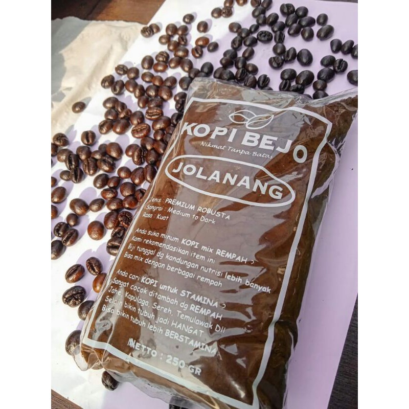 

Kopi Bubuk Murni ( Kopi Bejo Jolanang )