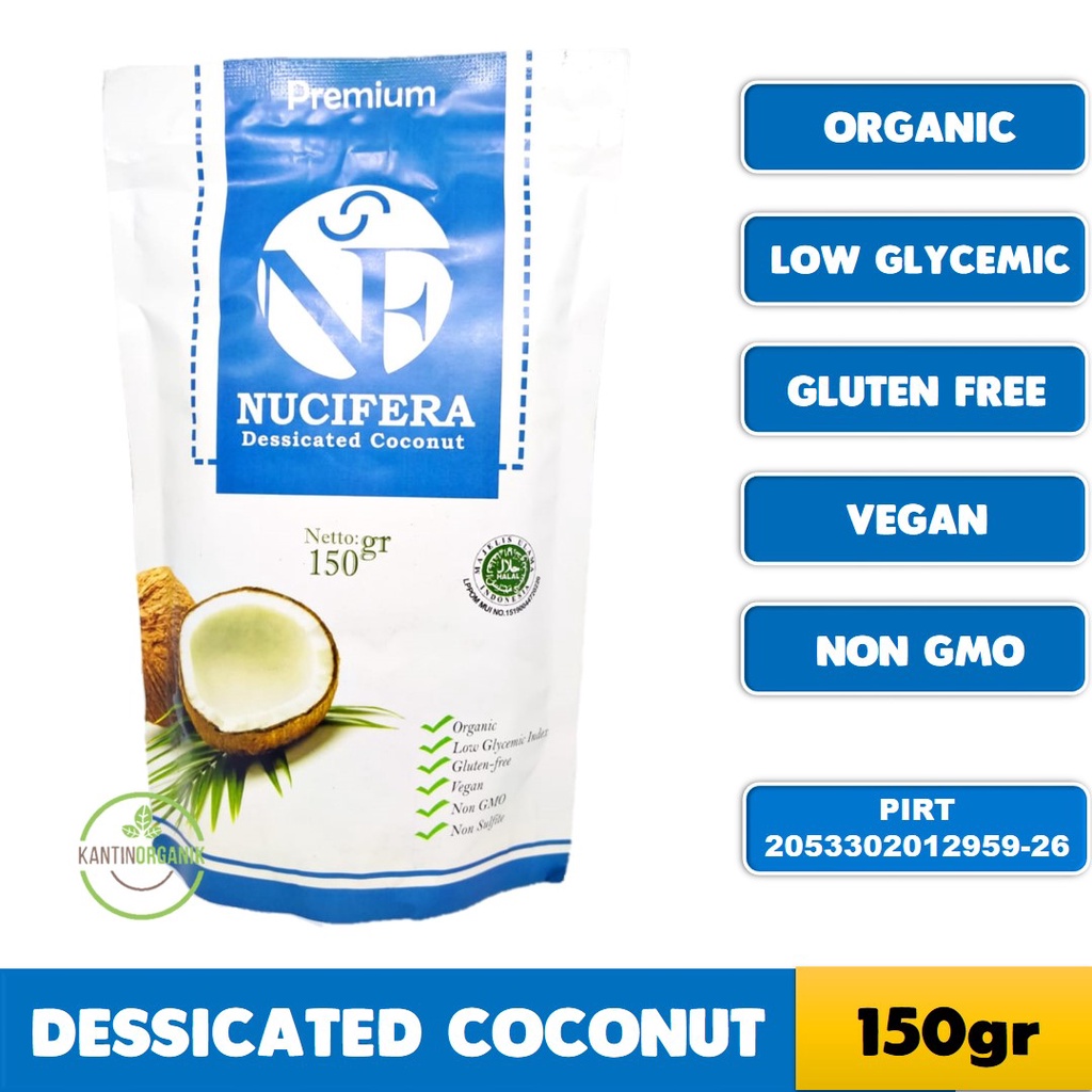 

Dessicated Coconut Nucifera 150gr
