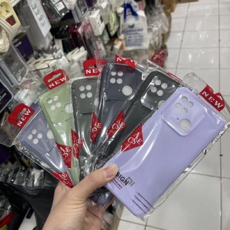 SOFTCASE MACARON WARNA REDMI 10C