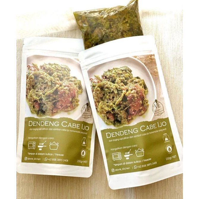 

DENDENG CABE HIJAU 250 GR