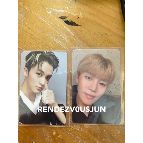 mark neozone t ver. taeil neozone n ver. photocard pc (PAIR)