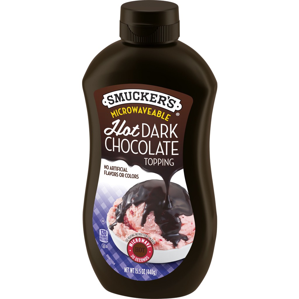

SMUCKER'S DARK CHOCOLATE TOPPING 440G